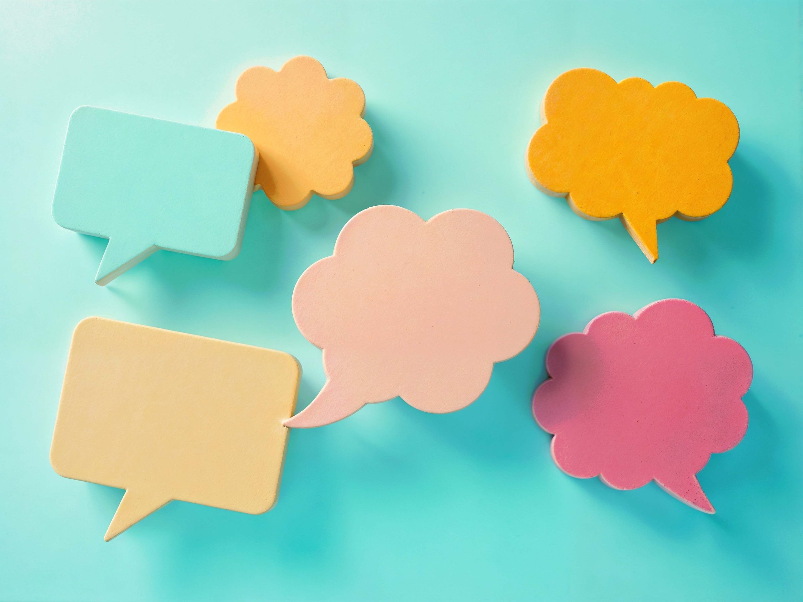 speech balloons